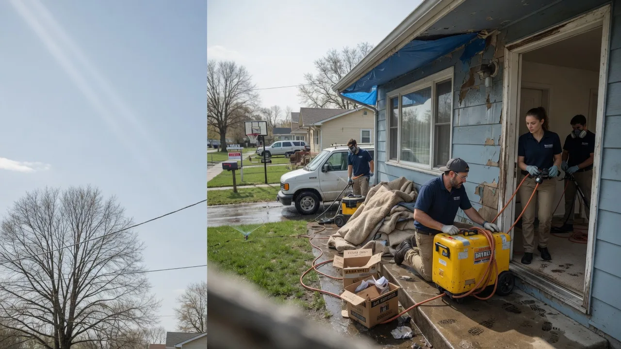 Basement Flood Cleanup in Belleville, AR near me